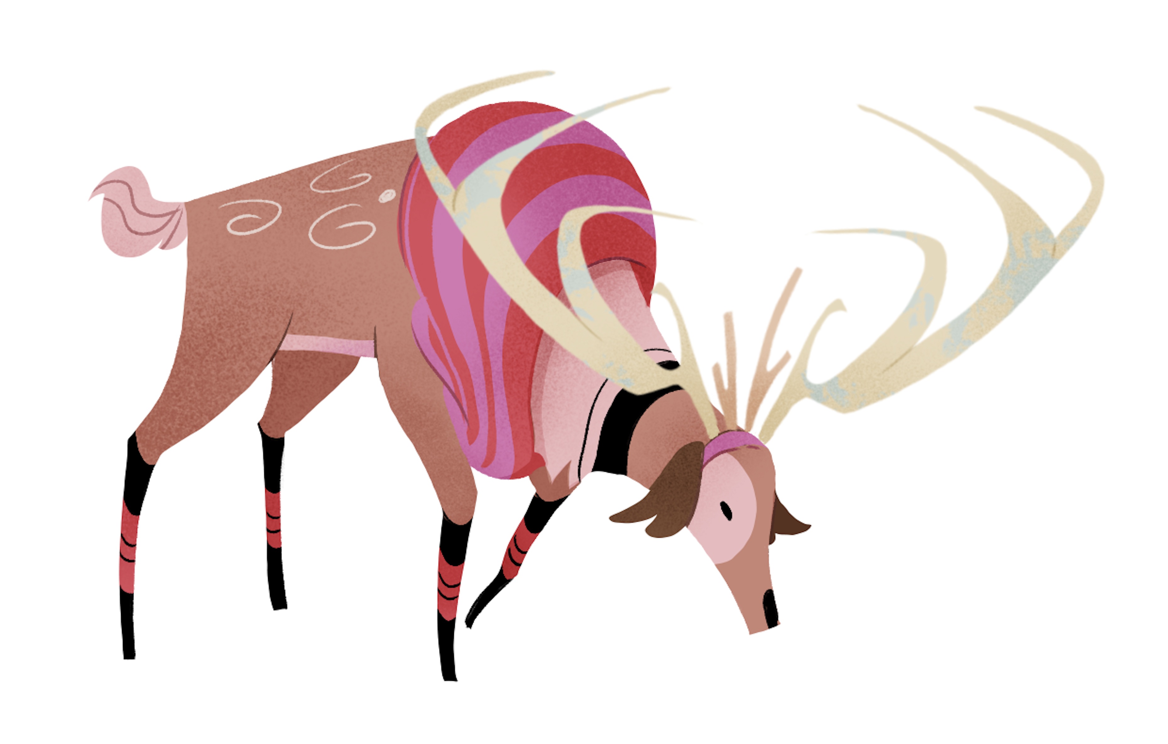 Art direction - deer